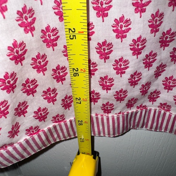 Vineyard Vines Pink and White Cotton Tunic Size XXS - Picture 9 of 11